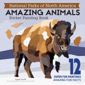 National Parks of North America Amazing Animals - Sticker Book