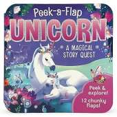 Peek-a-Flap Unicorn - Board book