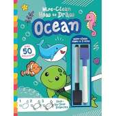 Wipe-Clean How to Draw Ocean - Book