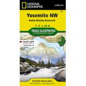 Yosemite NW: Hetch Hetchy Reservoir Map