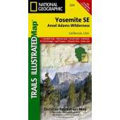 Yosemite Se, Ansel Adams Wilderness, California, USA - Map