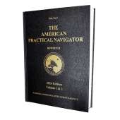 2024 American Practical Navigator - Bowditch - Volumes 1 & 2 - Hardcover Book