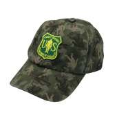 Bigfoot Camo with US Forest Service Department of Sasquatch Patch- Hat