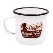 Bigfoot National Forest Believe - 16 oz Vintage Campfire Mug