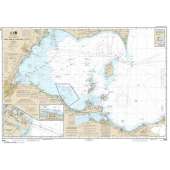 NOAA Chart 14830: West End of Lake Erie; Port Clinton Harbor; Monroe Harbor; Lorain to Detriot River; Vermilion