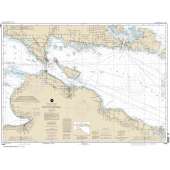 Great Lakes NOAA Charts :NOAA Chart 14880: Straits of Mackinac