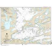 Great Lakes NOAA Charts :HISTORICAL NOAA Chart 14998: Rainy Lake-International Falls to Dryweed Island