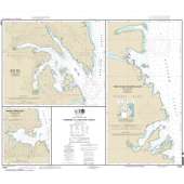 HISTORICAL NOAA Chart 17337: Harbors in Chatham Strait Kelp Bay;Warm Spring Bay;Takatz and Kasnyku Bays