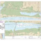 NOAA Chart 11306: Intracoastal Waterway Laguna Madre Middle Ground to Chubby Island