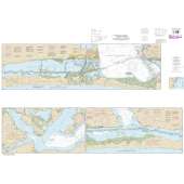 Gulf Coast NOAA Charts :NOAA Chart 11308: Intracoastal Waterway Redfish Bay to Middle Ground
