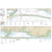 NOAA Chart 11319: Intracoastal Waterway Cedar Lakes to Espiritu Santo Bay