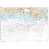 HISTORICAL NOAA Chart 11340: Mississippi River to Galveston