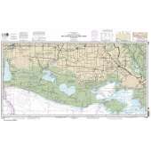 HISTORICAL NOAA Chart 11345: Intracoastal Waterway New Orleans to Calcasieu River West Section