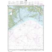 HISTORICAL NOAA Chart 11358: Barataria Bay and approaches