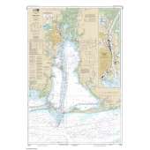 Gulf Coast NOAA Charts :NOAA Chart 11376: Mobile Bay Mobile Ship Channel-Northern End