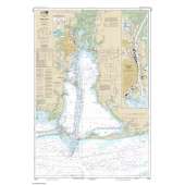 HISTORICAL NOAA Chart 11376: Mobile Bay Mobile Ship Channel-Northern End