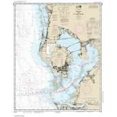 Gulf Coast NOAA Charts :NOAA Chart 11412: Tampa Bay and St. Joseph Sound