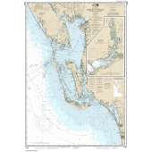 Gulf Coast NOAA Charts :NOAA Chart 11426: Estero Bay to Lemon Bay: including Charlotte Harbor;Continuation of Peace River