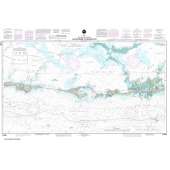 HISTORICAL NOAA Chart 11449: Intracoastal Waterway Matecumbe to Grassy Key