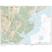 HISTORICAL NOAA Chart 11512: Savannah River and Wassaw Sound