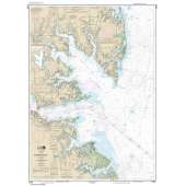 Atlantic Coast NOAA Charts :NOAA Chart 12238: Chesapeake Bay Mobjack Bay and York River Entrance