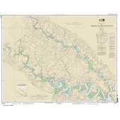 NOAA Chart 12244: Pamunkey And Mattaponi Rivers