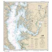 HISTORICAL NOAA Chart 12263: Chesapeake Bay Cove Point to Sandy Point