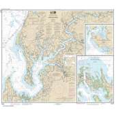 HISTORICAL NOAA Chart 12272: Chester River; Kent Island Narrows: Rock Hall Harbor and Swan Creek