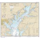 HISTORICAL NOAA Chart 12273: Chesapeake Bay Sandy Point to Susquehanna River