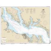 Atlantic Coast NOAA Charts :HISTORICAL NOAA Chart 12286: Potomac River Piney Point to Lower Cedar Point