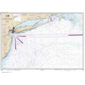 Atlantic Coast NOAA Charts :NOAA Chart 12300: Approaches to New York: Nantucket Shoals to Five Fathom Bank