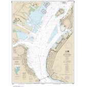 Atlantic Coast NOAA Charts :NOAA Chart 12334: New York Harbor Upper Bay and Narrows-Anchorage Chart