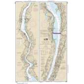 Atlantic Coast NOAA Charts :NOAA Chart 12343: Hudson River New York to Wappinger Creek