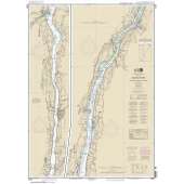 HISTORICAL NOAA Chart 12347: Hudson River Wappinger Creek to Hudson