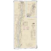 NOAA Chart 12348: Hudson River Coxsackie to Troy