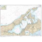 HISTORICAL NOAA Chart 12358: New York Long Island: Shelter Island Sound and Peconic Bays;Mattituck Inlet