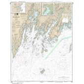 NOAA Chart 13301: Muscongus Bay;New Harbor;Thomaston