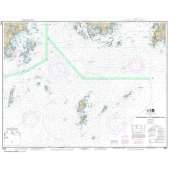 Atlantic Coast Charts :NOAA Chart 13303: Approaches to Penobscot Bay