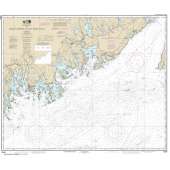 Atlantic Coast NOAA Charts :NOAA Chart 13325: Quoddy Narrows to Petit Manan lsland