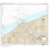 HISTORICAL NOAA Chart 14841: Lorain Harbor