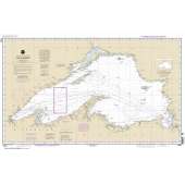 Great Lakes Charts :NOAA Chart 14961: Lake Superior (Mercator Projection)
