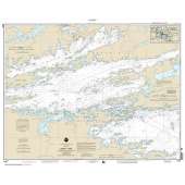 Great Lakes NOAA Charts :HISTORICAL NOAA Chart 14997: Rainy Lake-Dryweed Island: to Big Island