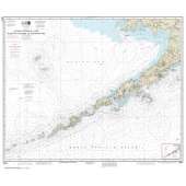 Alaska NOAA Charts :NOAA Chart 16011: Alaska Peninsula and Aleutian Islands to Seguam Pass