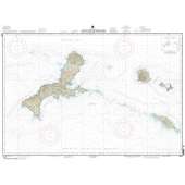 HISTORICAL NOAA Chart 16441: Kiska Island and approaches