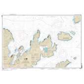Alaska NOAA Charts :NOAA Chart 16528: Unalaska Bay and Akutan Pass