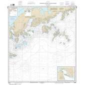 Alaska NOAA Charts :NOAA Chart 16540: Shumagin Islands to Sanak Islands;Mist Harbor