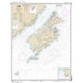 NOAA Chart 16580: Kodiak Island;Southwest Anchorage: Chirikof Island