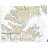 Alaska NOAA Charts :NOAA Chart 16594: Marmot Bay and Kupreanof Strait;Whale Passage;Ouzinkie Harbor