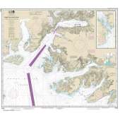 HISTORICAL NOAA Chart 16708: Prince William Sound-Port Fidalgo and Valdez Arm;Tatitlek Narrows