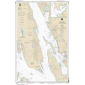 Alaska NOAA Charts :NOAA Chart 17316: Lynn Canal-Icy Str. to Point Sherman;Funter Bay;Chatham Strait